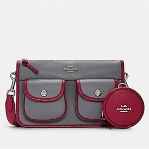 COACH PENNIE CROSSBODY WITH COIN CASE